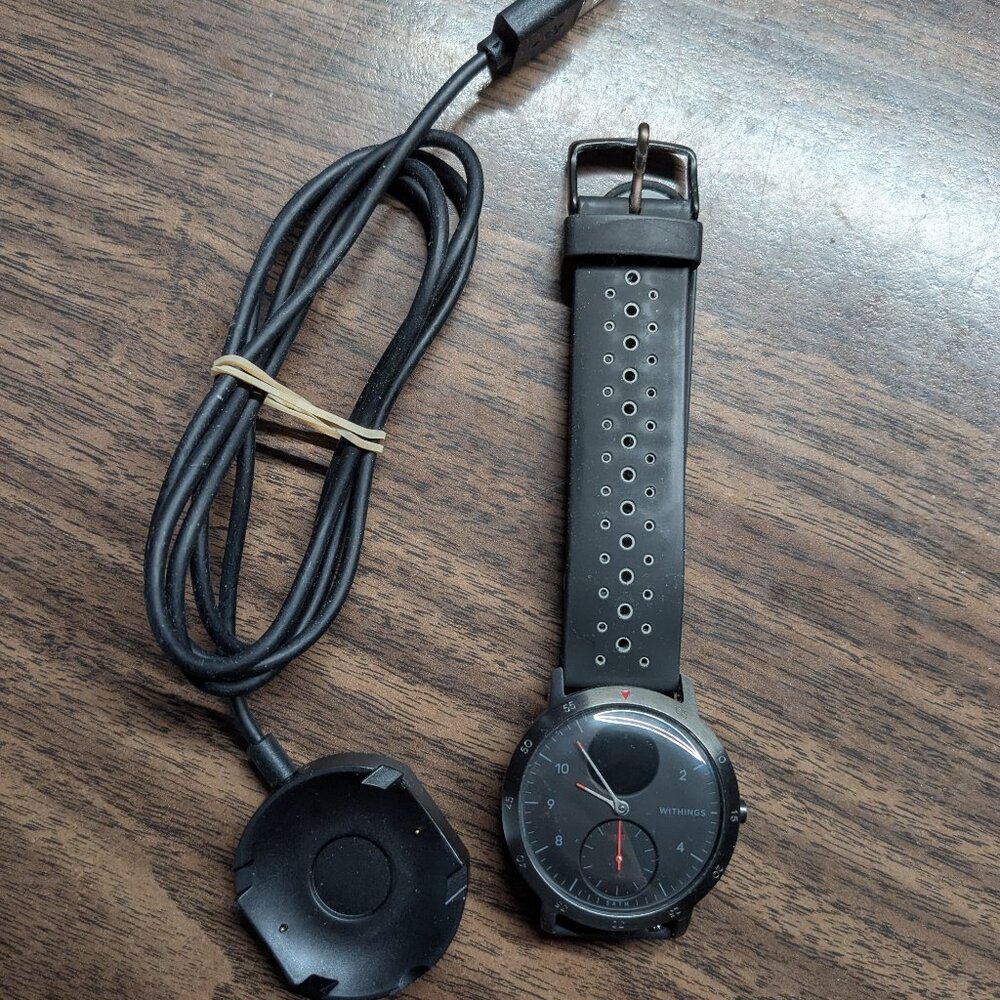 Withings Steel HR Sport - 40mm Hybrid Smartwatch & Activity Tracker